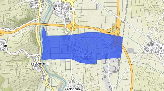 Bodenrichtwertkarte Bingen am Rhein Sponsheim